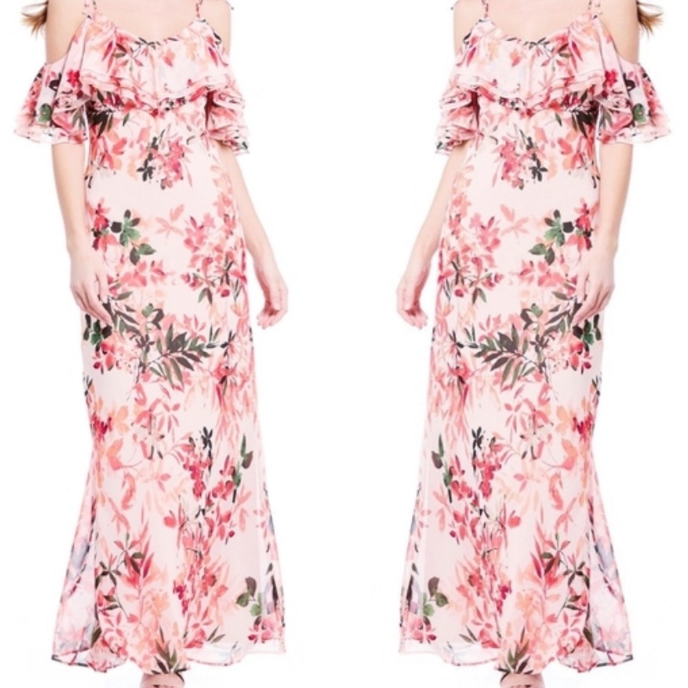 Floral Formal Maxi Dress